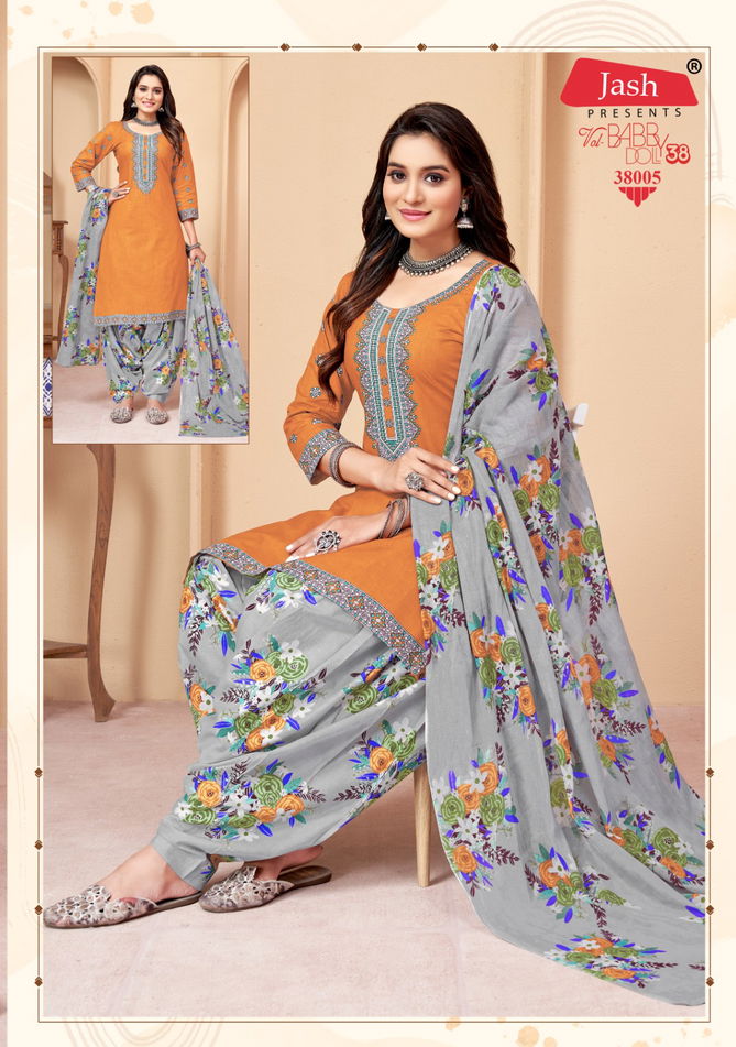 Jash Baby Doll Vol 38 Printed Cotton Dress Material Catalog